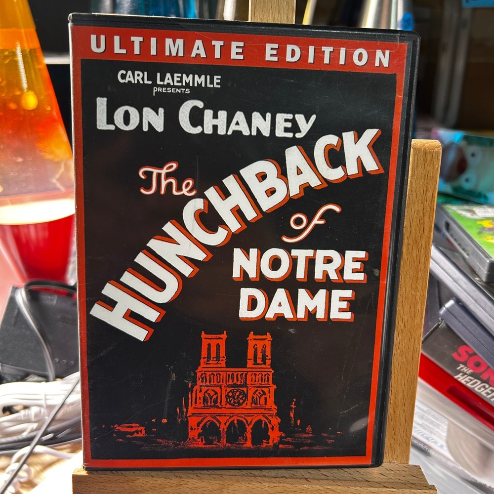 The Hunchback of Notre Dame DVD Lon Chaney Ultimate Edition 1923 Silent Film 3D
